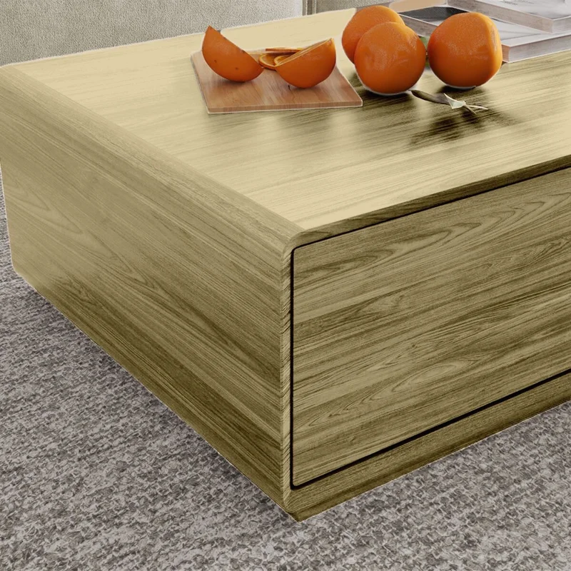 MESA DE CENTRO WINK BEIGE RECTANGULAR en Madera natural - Mesas de comedor, Uruguay | Viasono, vista 3