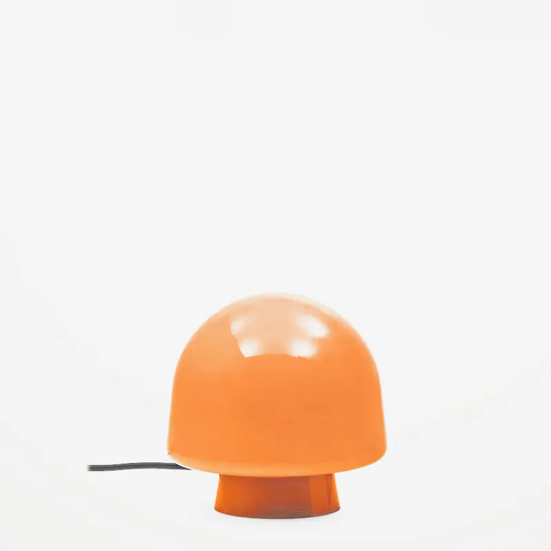 Lámpara de mesa Reig de cristal - gris en Naranja - Lámparas de mesa, Uruguay | Kavehome