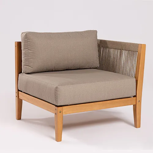 CANTO IZQ. CANNES CUERDA RAMI Y ACQUABLOCK FENDI 78x74x66CM JATOBA - Muebles para el exterior, Uruguay | Vinibel