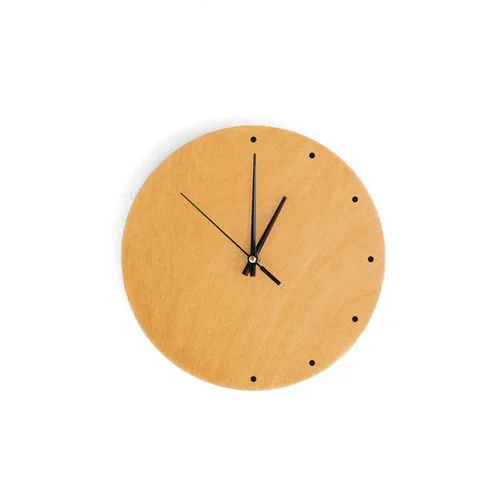Reloj Praga en Madera natural - Decoración de pared, Uruguay | Benteveo, vista 5