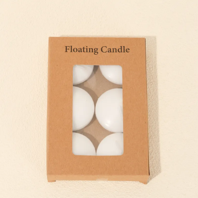 Vela Flotante 6 Un. 23g - Color Unico en Multicolor - Velas y Portavelas, Uruguay | Indian
