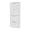 Zapatera 4 puertas - Leonardo en Blanco - Cómodas, Uruguay | Delta Center, vista 12 de 12
