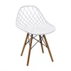 SILLA KAILA DSW MADERA - COLOR BLANCA en Blanco - Sillas, Uruguay | Champagne Home, vista 1 de 3