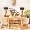 Mesa de comedor Jacinta en Madera natural - Mesas de comedor, Uruguay | Satec, vista 7 de 8