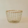 Canasto metal borde bamboo d25 en Dorado - Canastos, Uruguay | De Arcos, vista 1 de 3
