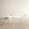 Sofá tapizado Mari en Blanco - Sillones y sofás, Uruguay | Pieza Clave, vista 2 de 3
