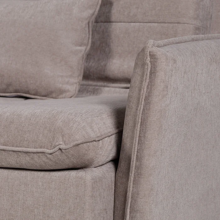 Sofá Cama Maira - C/Brazos - Tela Microfibra - 10287 (Tostado) en Marrón - Sillones y sofás, Uruguay | Nyr, vista 7