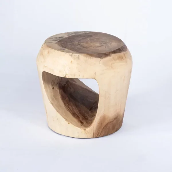 Mesa lateral Lau en Madera natural - Mesas de arrimo, Uruguay | Wave Home, vista 2
