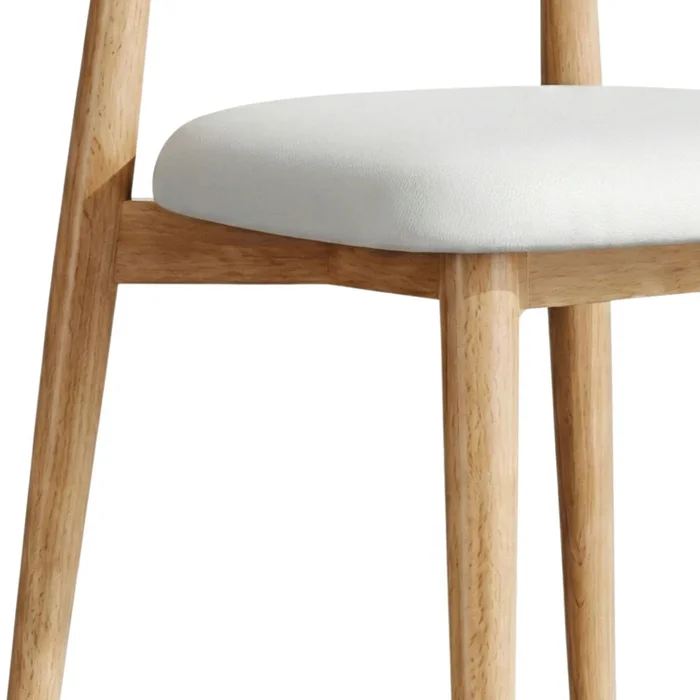 Silla de comedor de madera Moderna - Caliza en Blanco - Sillas, Uruguay | Balton, vista 6