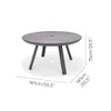 Mesa redonda de Patio Diámetro 119cm - Urbanite - Gris en Gris - Mesas de comedor, Uruguay | Ecowood, vista 5 de 5