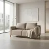 Sofá Gino - Microfibra - 2 cuerpos - TC 1010 (Beige) en Beige - Sillones y sofás, Uruguay | NYR, vista 1 de 6