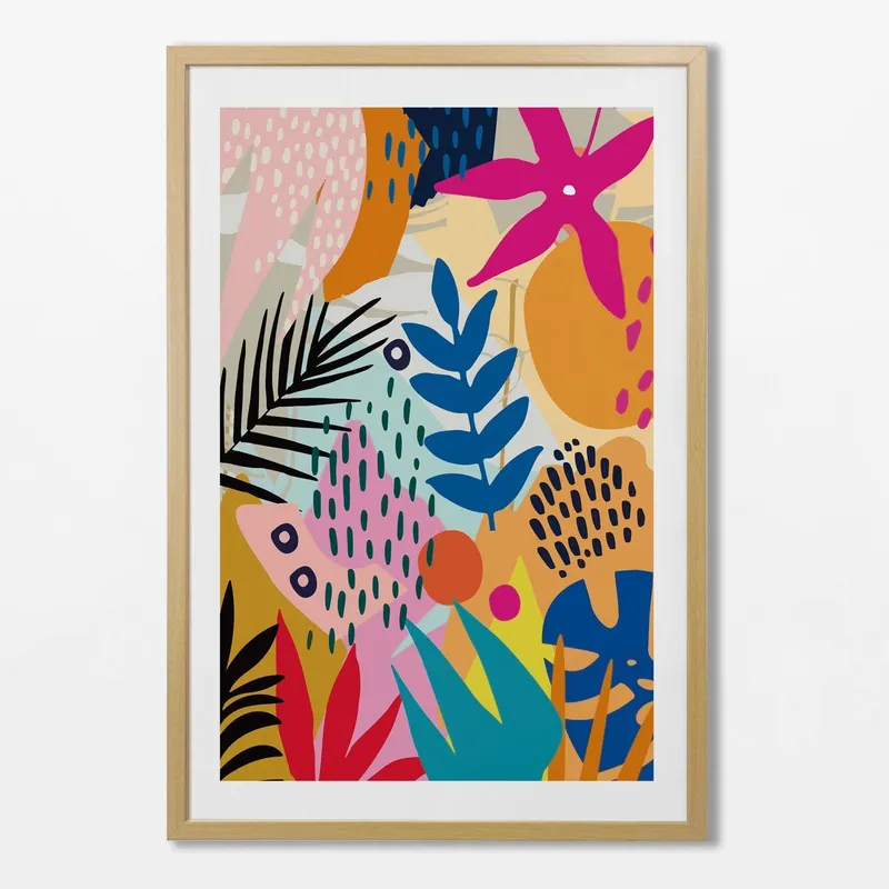 Jungle N.02 en Multicolor - Láminas, Uruguay | La Cuadrería
