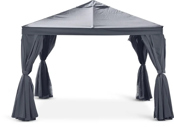 Gazebo NORDMARKA 3x3x2,78 m gris en Gris - Muebles para el exterior, Uruguay | JYSK