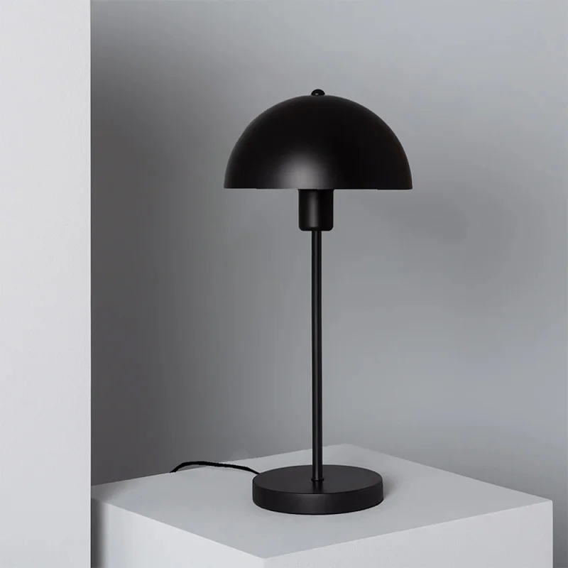 Luminaria De Mesa Mushroom Negro en Negro - Lámparas de mesa, Uruguay | Unilux, vista 3