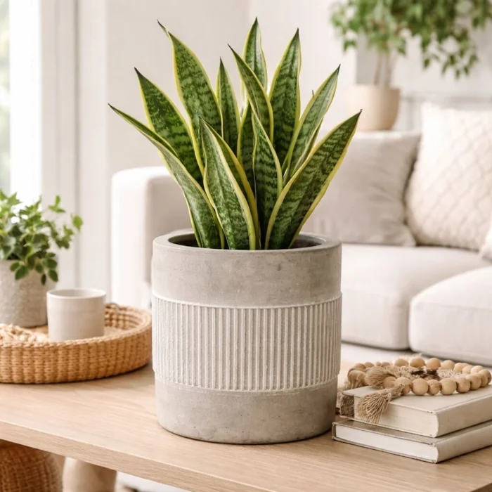 MACETA ORGANIC Gris en Gris - Decoración, Uruguay | Viasono