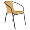 SILLA DE EXTERIOR METAL Y RATTAN NATURAL en Beige - Muebles para el exterior, Uruguay | Alfa Ventas, vista 1 de 5