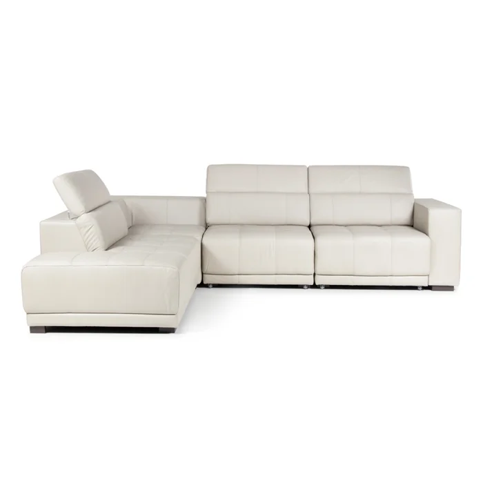 Rinconera Seúl - Cuero Básico - Chaise izquierdo - Arena - (Preventa) en Beige - Sillones y sofás, Uruguay | Nyr, vista 4