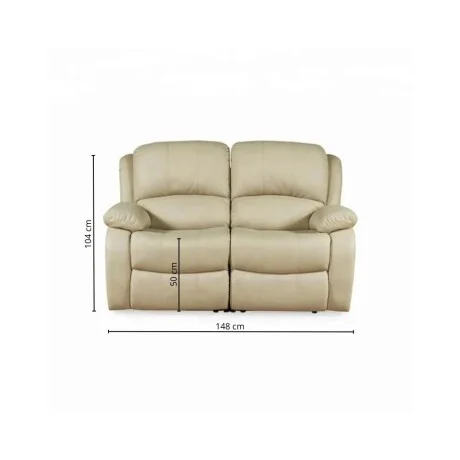 Sillon Reclinable 2 Cuerpos en Beige - Sillones y sofás, Uruguay | La Cueva Muebles, vista 7