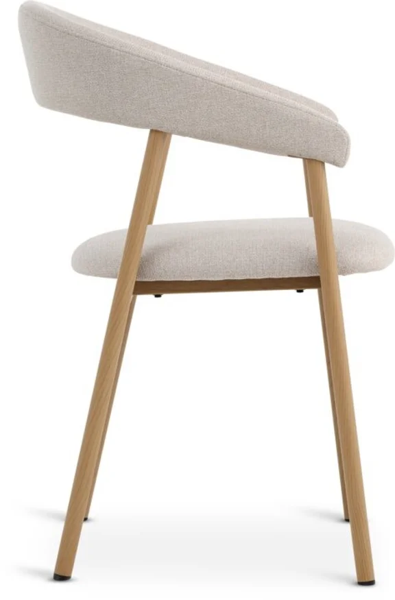 Silla de comedor EJSING beige/crudo en Madera natural - Sillas, Uruguay | JYSK, vista 2