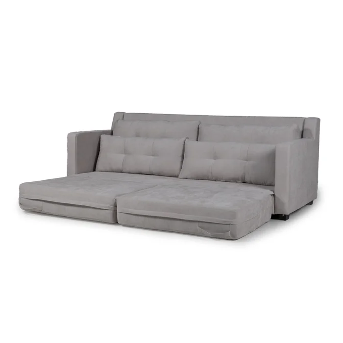 Sofá Cama Nizza - Tela Microfibra - 9248 (Beige) en Beige - Sillones y sofás, Uruguay | NYR, vista 3
