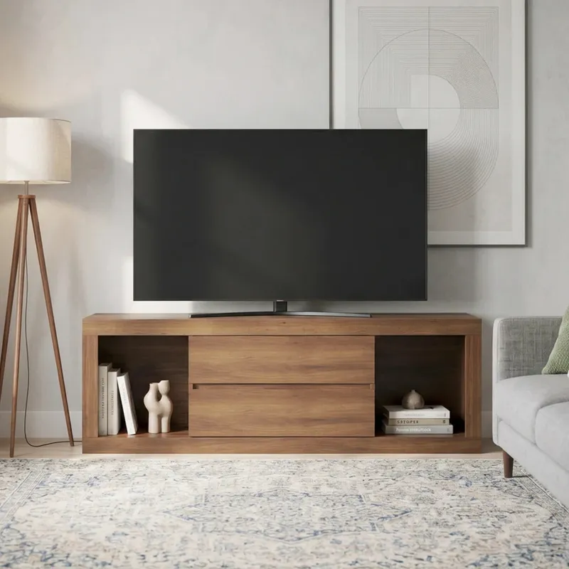 Rack para TV 70" - Casablanca - FIT - Marrón en Marrón - Muebles para TV, Uruguay | Ecowood