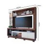 Modular Para Tv Varios Estantes 2 Puertas Luz Led en Marrón - Muebles para TV, Uruguay | Soy Hogar, vista 4
