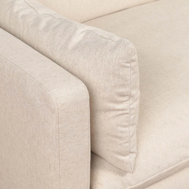 Sofá C/fundas Desmontables 3 Cuerpos Tela Natural-beige La Jola Crudo en Blanco - Sillones y sofás, Uruguay | Divino, vista 7