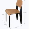 Silla Standard - Madera Natural y Hierro Negro - Sillas, Uruguay | Berna home, vista 6 de 6