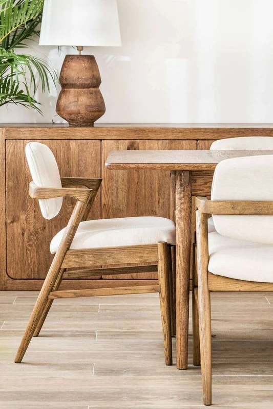 MESA COMEDOR MILANO - ROBLE - 1.90 X 0.90 MTS en Marrón - Mesas de comedor, Uruguay | La Iberica, vista 15