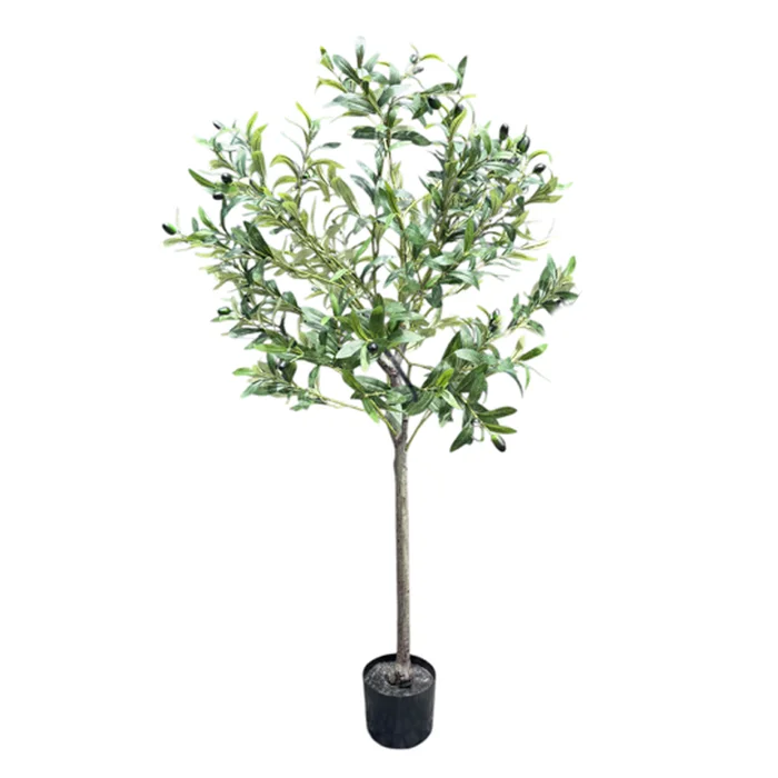 Olivo artificial 140cm en Negro - Macetas, Uruguay | Alta Gracia Deco