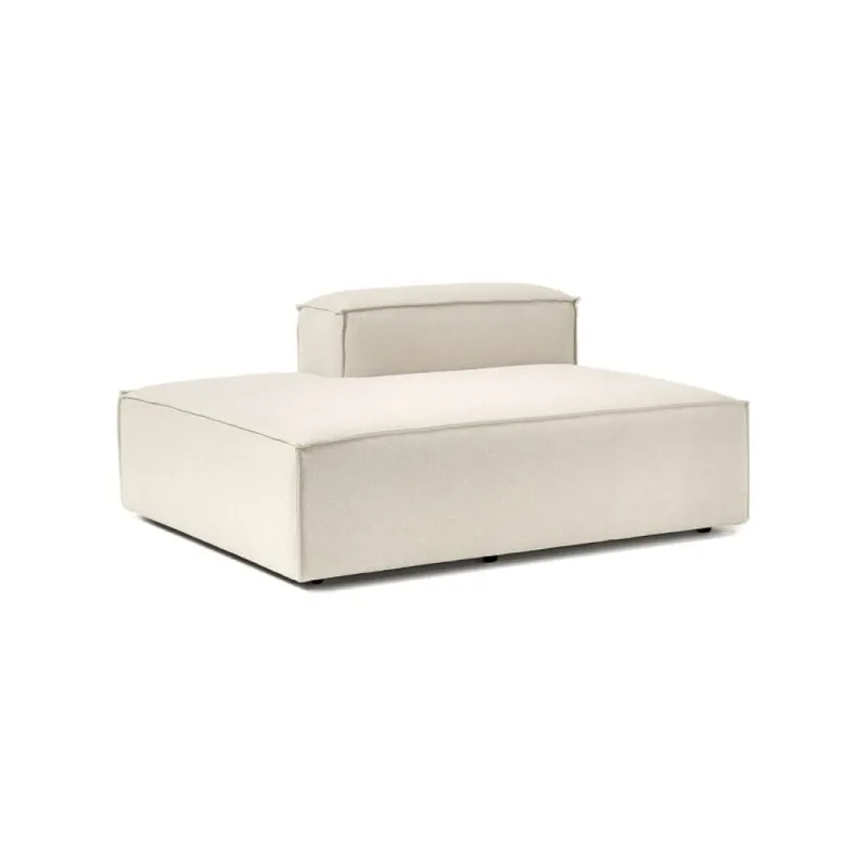 Sillón Nicole Chaise Lounge Simple Derecho - Beige en Beige - Sillones y sofás, Uruguay | Samic