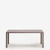 Mesa de exterior Culip de aluminio con acabado marrón - 180 x 90 cm en Marrón - Mesas de comedor, Uruguay | Kavehome, vista 5 de 6