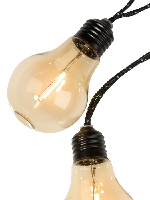 Guirnalda luces ASHEIM L480cm temporizad en Negro - Iluminación, Uruguay | JYSK, vista 2