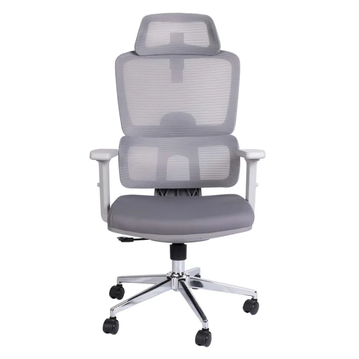 Silla De Oficina Malla Gris Aeris en Gris - Escritorios y sillas de escritorio, Uruguay | Divino, vista 3