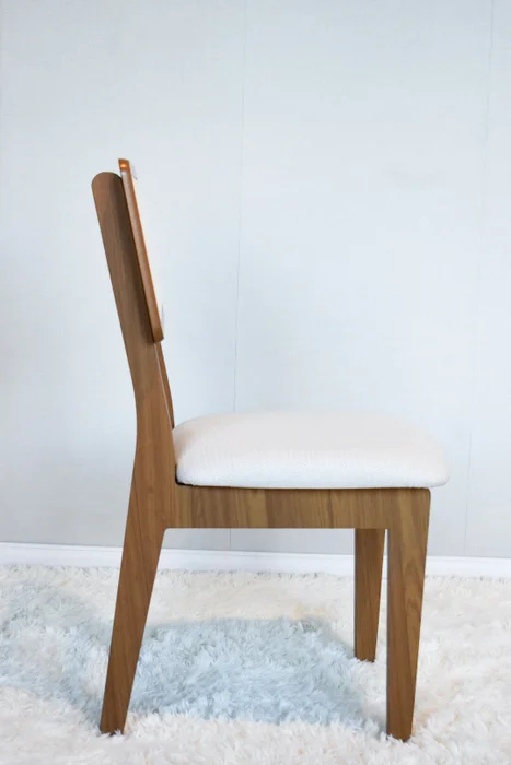 Silla de comedor Monica 100% MDF con RATAN en Madera natural - Sillas, Uruguay | Balton, vista 16