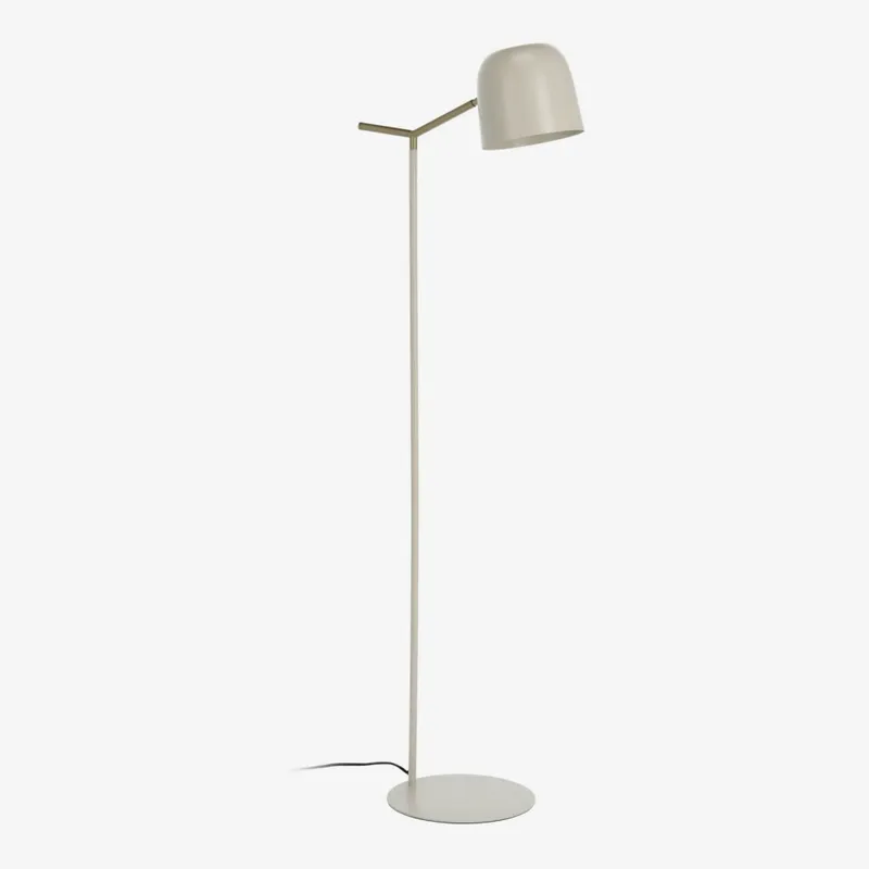 Luminaria de pie Alish de metal en Beige - Lámparas de pie, Uruguay | Kavehome