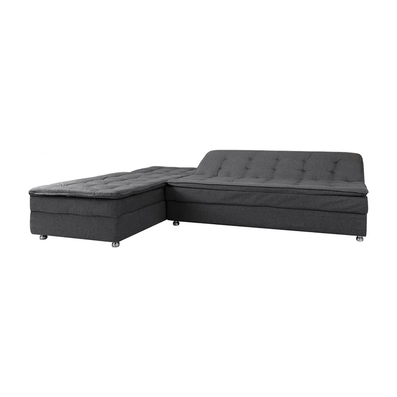 Sillón Tela Gris Penelope Grafito en Gris - Sillones y sofás, Uruguay | Divino, vista 3