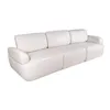 Sofa 4 Cuerpos Cuero-100-natural Natural-beige Iron Marfil en Blanco - Sillones y sofás, Uruguay | Divino, vista 2 de 8