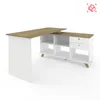Escritorio Mdf-y-mdp Blanco Gold en BCO/NAT - Escritorios y sillas de escritorio, Uruguay | Divino, vista 7 de 7