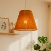 Lámpara de techo Aren Sisal en Naranja - Lámparas colgantes, Uruguay | Alta Gracia Deco, vista 1 de 3