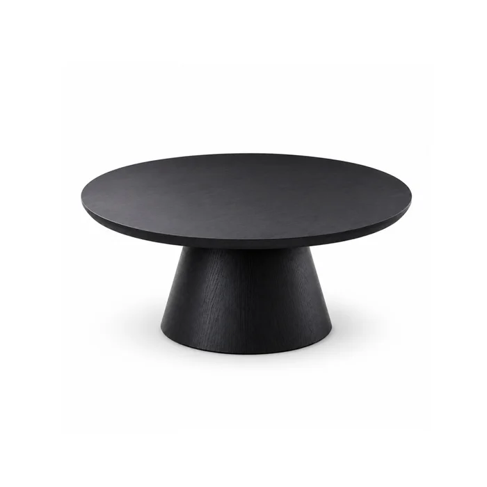 Mesa Baja Domo en Negro - Mesas de living, Uruguay | Samic