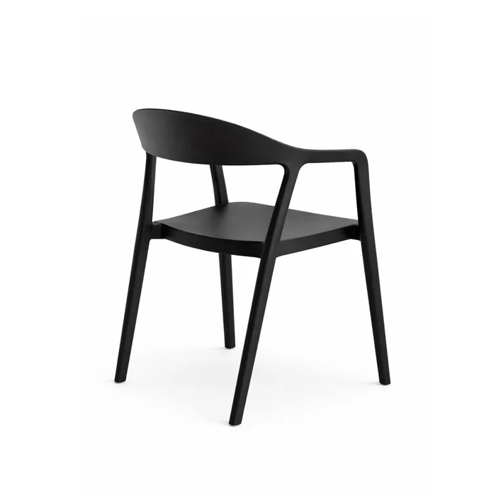 Silla Oslo Garden Black en Negro - Sillas, Uruguay | Samic, vista 2