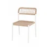 SILLA CUERDA PP NATURAL Y BCO en Multicolor - Muebles para el exterior, Uruguay | Masinfinito Casa, vista 1 de 2