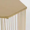 MESA AUXILIAR QUEENBEE DORADO - Mesas de comedor, Uruguay | Viasono, vista 3 de 5
