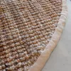 Alfombra De Yute Boucle Redonda 200x200 - Textiles, Uruguay | Aihaus, vista 1 de 2