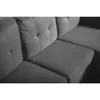 Sillon 3 cuerpos con chaise Herbie - GRIS en Gris, Uruguay | La Cueva Muebles, vista 4 de 14
