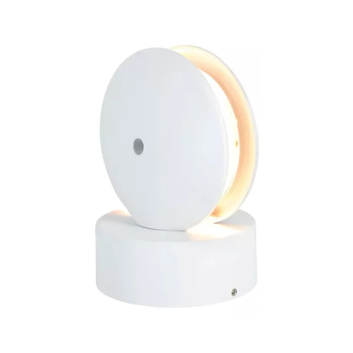 Luminaria Exterior 360º 6W IP65 en Blanco - Lámparas de pie, Uruguay | Serlux