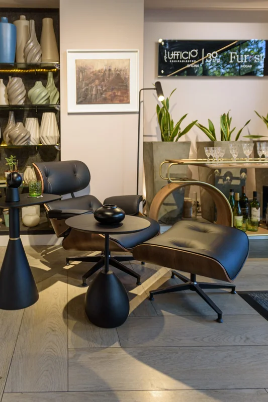 Mesa Ekki Mini en Negro - Mesas de living, Uruguay | Furest, vista 3