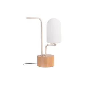 Lampara de Mesa Tocheiro en Blanco - Lámparas de mesa, Uruguay | Berna home