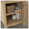 Escritorio - Cajones y Puerta única - Sauder - Adaline Cafè en Madera natural - Escritorios y sillas de escritorio, Uruguay | Ecowood, vista 3 de 5